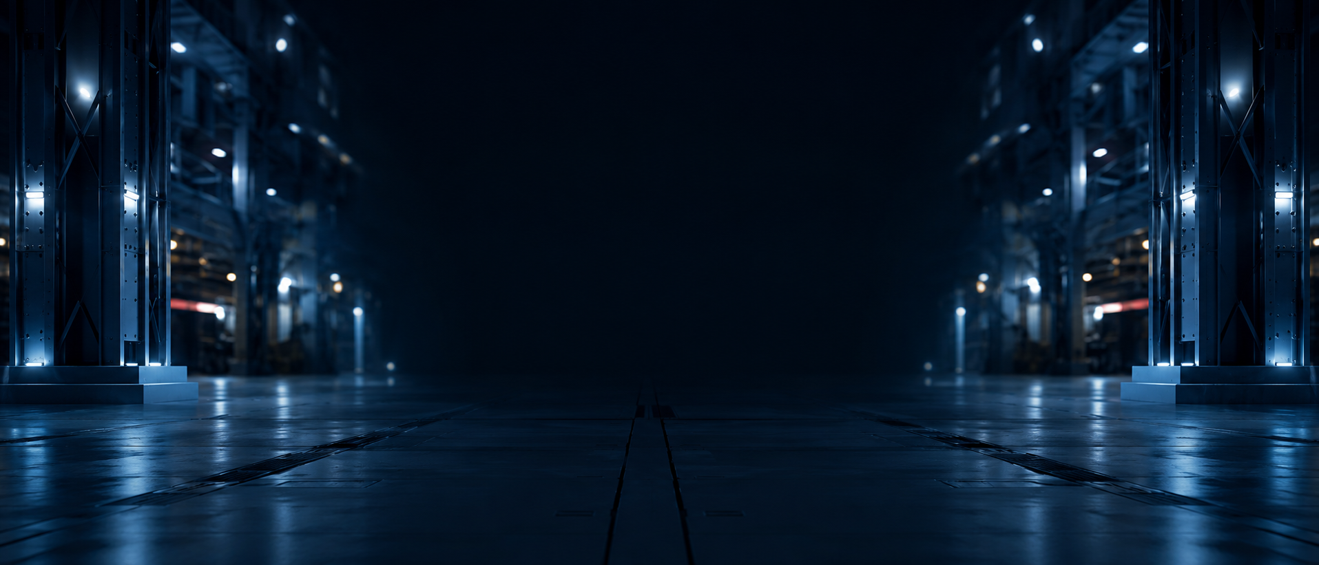 Industrial global logistics terminal backdrop
